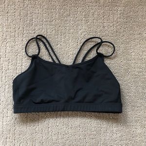 Lululemon black sports bra